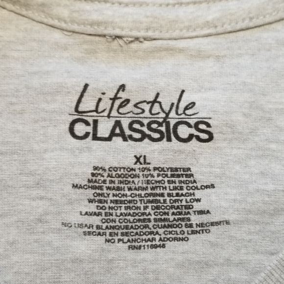 AMERICA GRAY T SHIRT new with tags - Picture 5 of 5